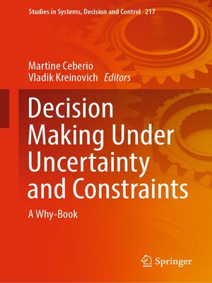 cover image of Decision Making Under Uncertainty and Constraints